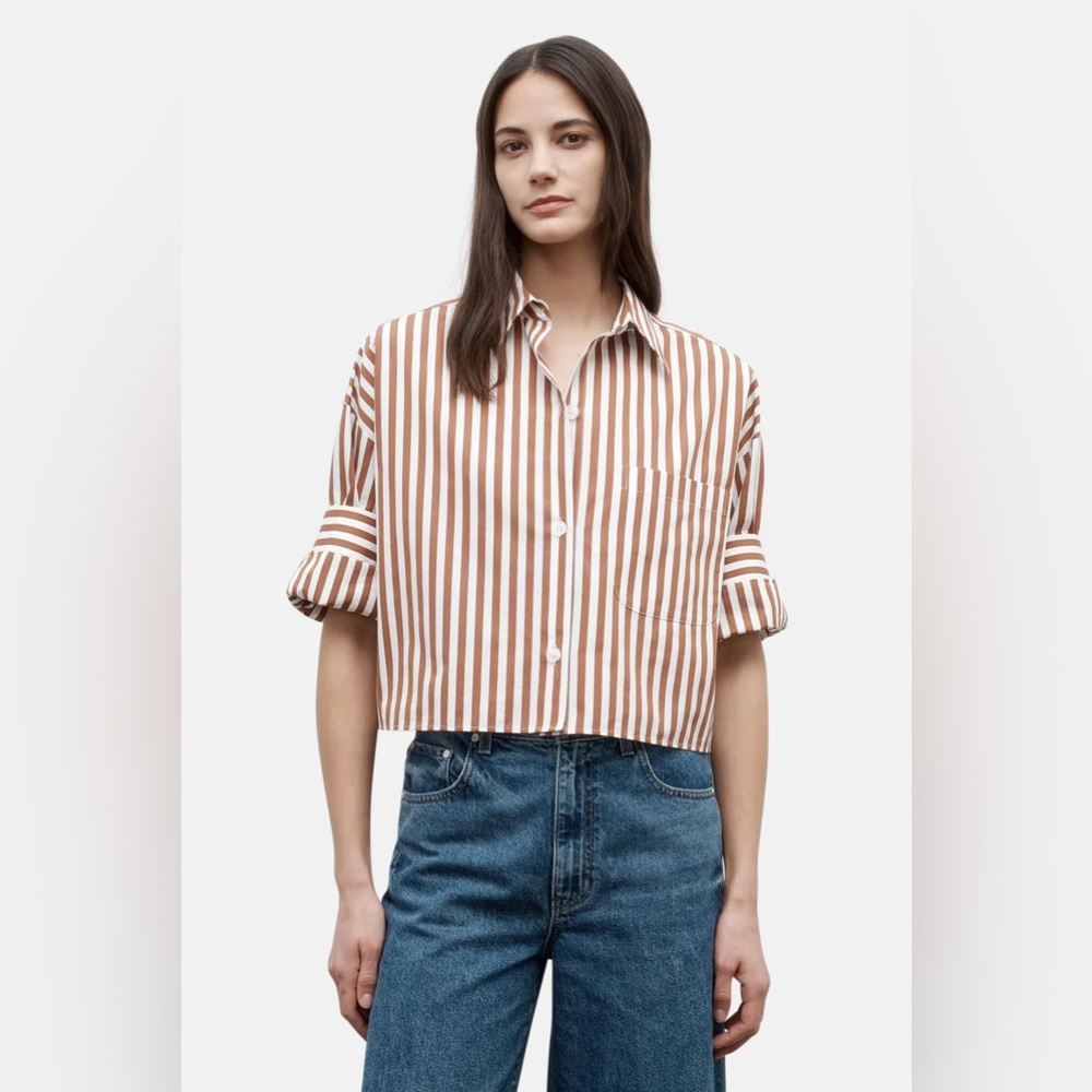 NWT TWP Next Ex Striped Shirt